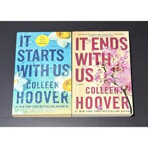 It Starts With Us, It Ends With Us, Colleen Hoover : 2 Book Set (Paperback)